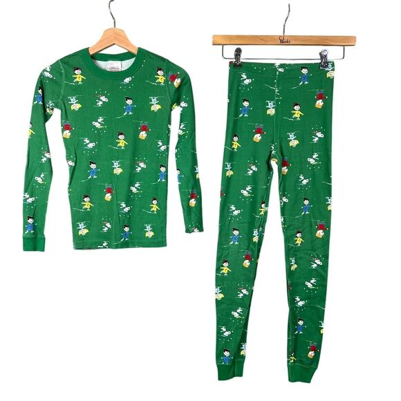 Hanna Andersson Peanuts toddler Long-Johns Set Size 12 (150cm) - Picture 1 of 10